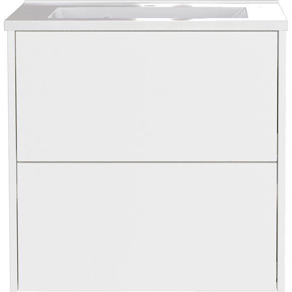 Dulap sub chiuvetă alb suspendat cu aspect mat 61x61 cm Bodera – Germania-image-2