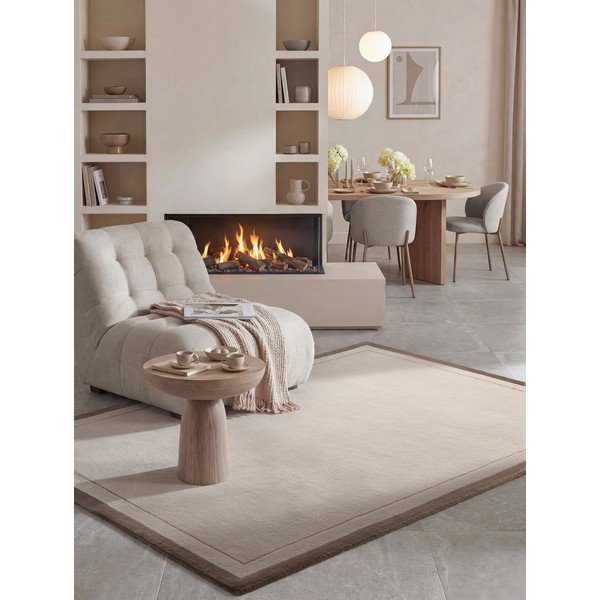 Covor maro/crem din amestesc de lână 120x170 cm Niko – Villeroy&Boch-image-4