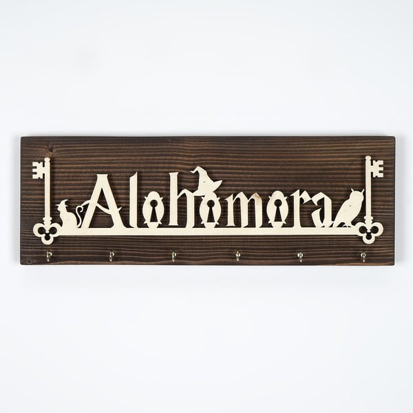 Cuier pentru chei de perete din lemn – Wallity-image-1