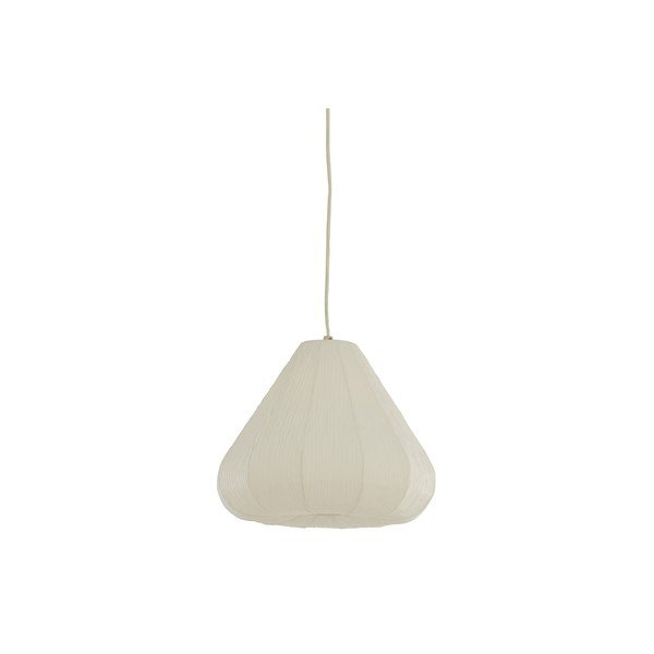Lustră crem cu abajur din hârtie ø 10 cm Sarella – Light & Living