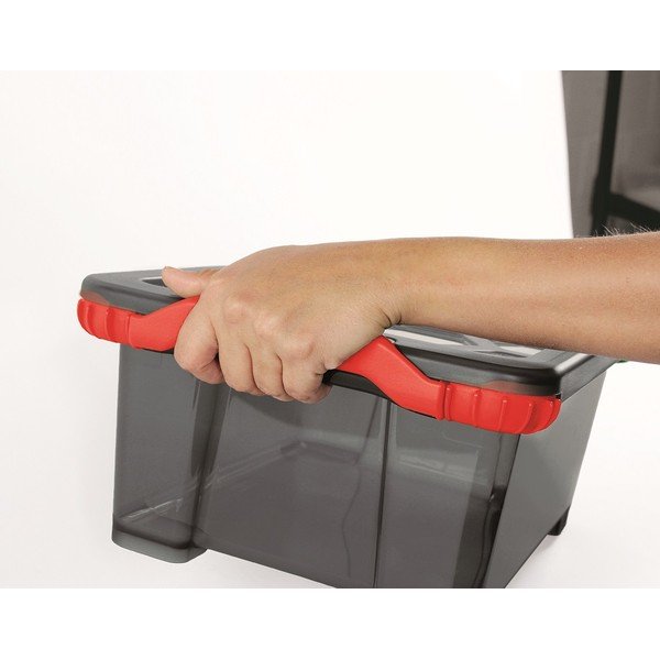 Cutie de depozitare din plastic cu capac Evo Total - Rotho-image-2