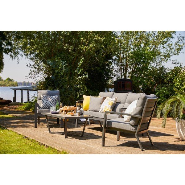 Set mobilier de grădină Hartman Canberra, gri-image-1