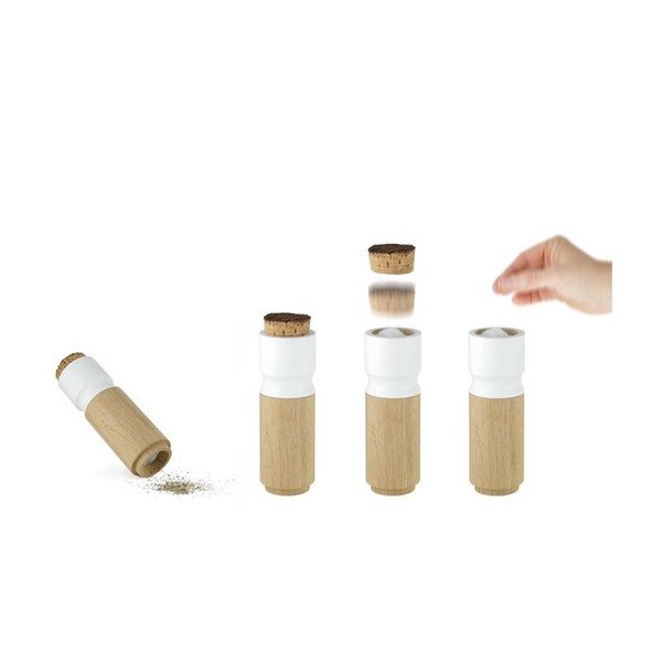 Râșniță din lemn piper/sare Wireworks Pinch&Grind-image-1