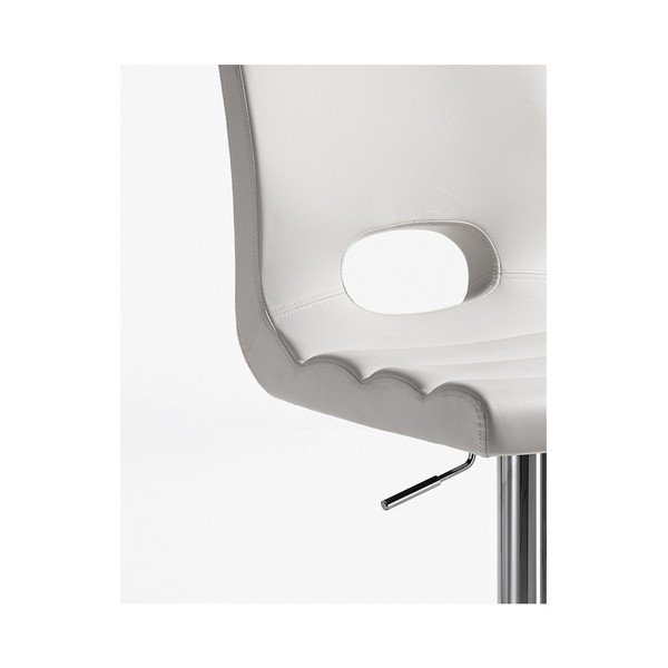 Scaun de bar Tomasucci Sem, alb-image-3