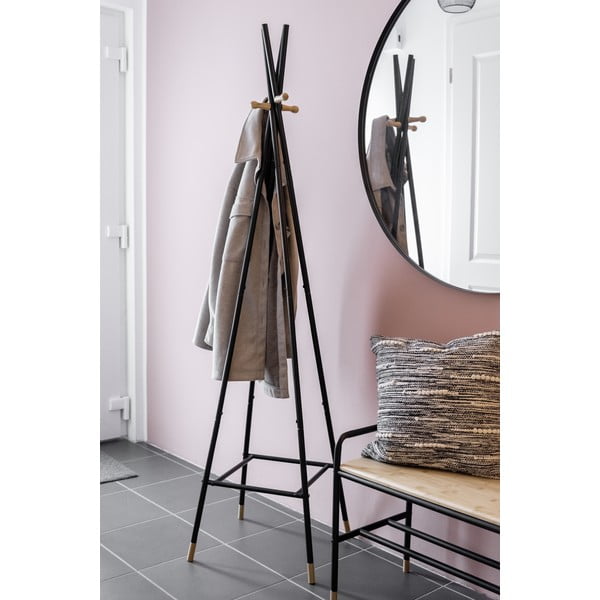 Cuier negru din metal Loft – Wenko-image-1