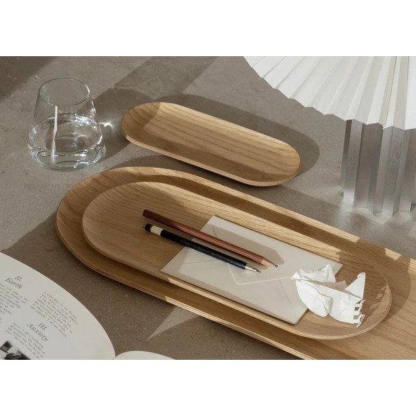 Tavă decorativă din lemn Baki – Blomus-image-1