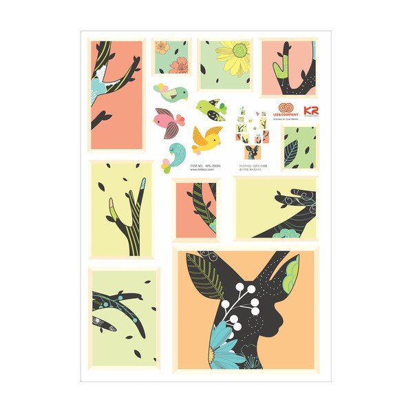 Autocolant Ambiance Draw Deer-image-2