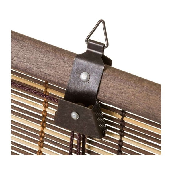 Jaluzele din bambus maro închis 120x180 cm Natural Life - Casa Selección-image-3