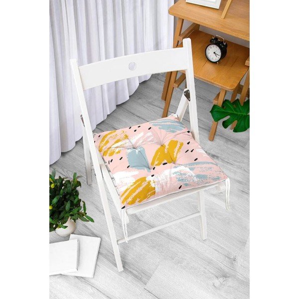 Pernă de scaun 40x40 cm Doodles – Mila Home-image-1