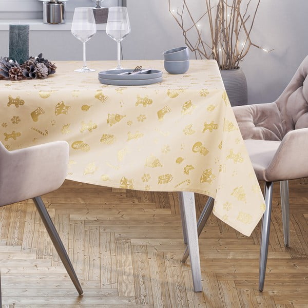 Față de masă cu model de Crăciun 80x80 cm    – AmeliaHome-image-1