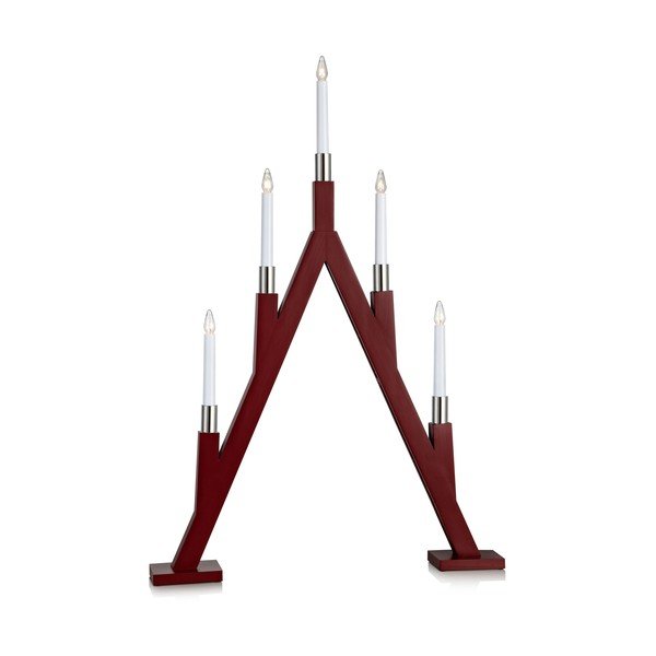 Decorațiune luminoasă de Crăciun roșie Bjurfors – Markslöjd