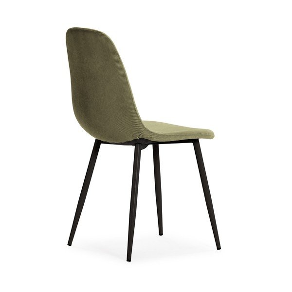 Scaune de dining verzi 4 buc. tapițate Minka – Marckeric-image-3