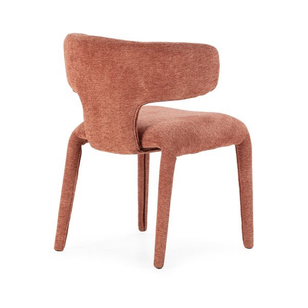 Scaun de living teracotă tapițat Maca – MOME-image-2