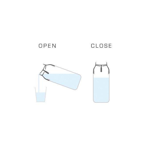 Carafă Kinto Capsule 1 l, albă-image-3