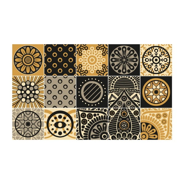 Set 15 autocolante de perete Ambiance Azulejos Tiles San Juan, 15 x 15 cm-image-2