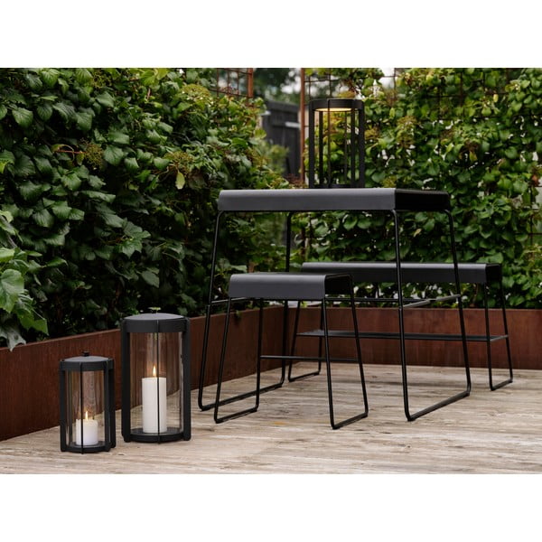 Scaun negru din metal A-Stool – Zone-image-1