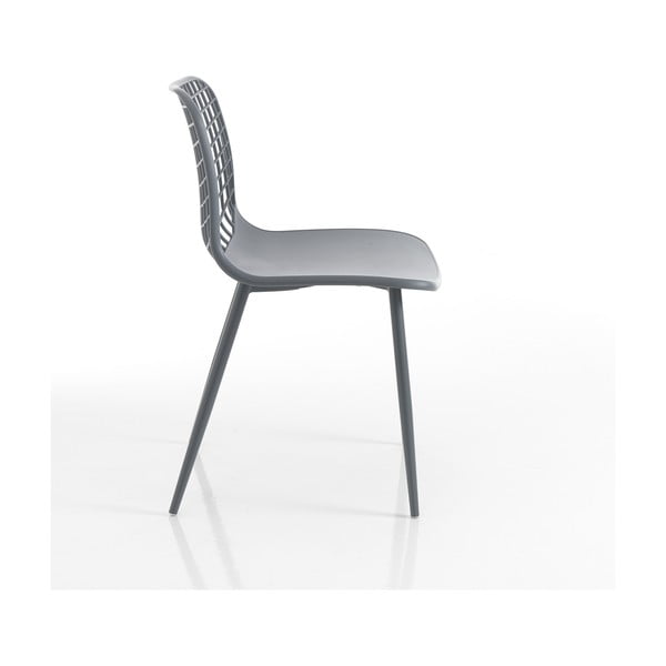 Scaune de dining gri 2 buc. Nairobi – Tomasucci-image-2