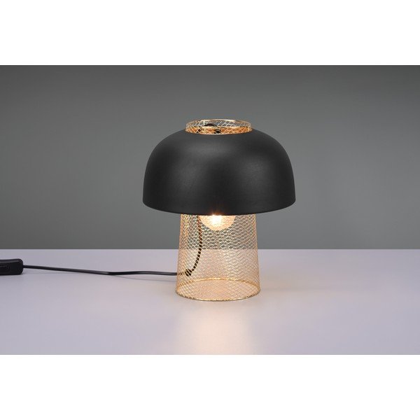 Veioză negru-mat din metal (înălțime 28 cm) Punch – Reality-image-1