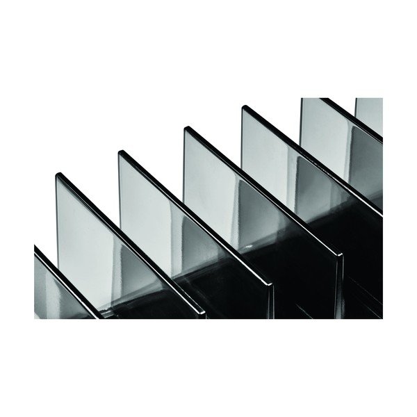 Organizator de baie negru mat pentru cosmetice din plastic reciclat Palette Station – iDesign-image-3