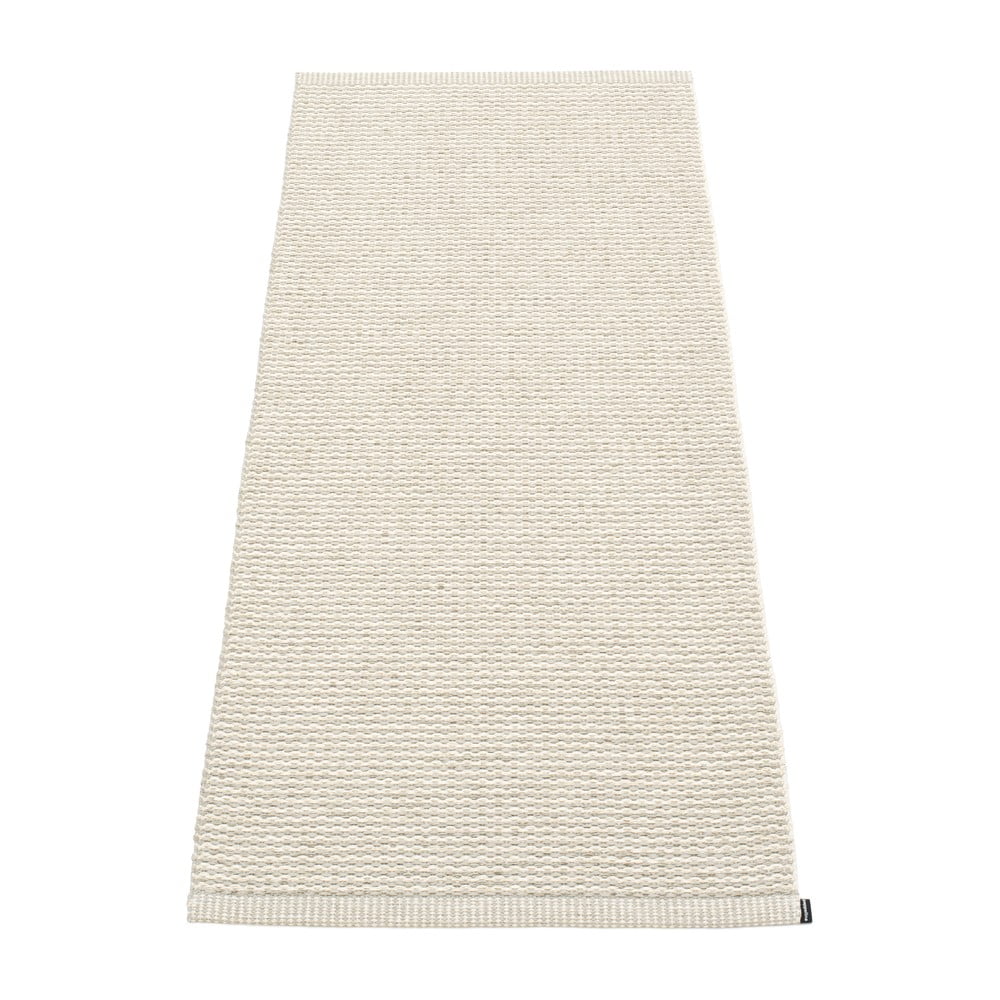 Covor tip traversă pentru interior și exterior crem 60x150 cm Mono Linen Vanilla – Pappelina