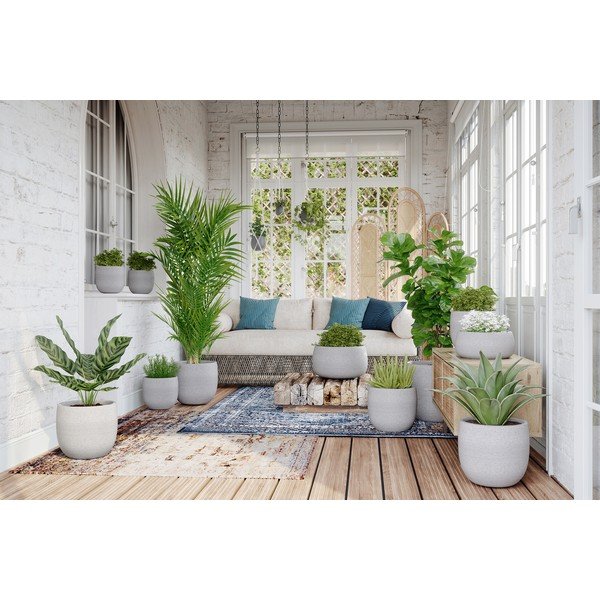 Ghiveci decorativ din ceramică handmade ø 29 cm Hemera – Artevasi-image-1