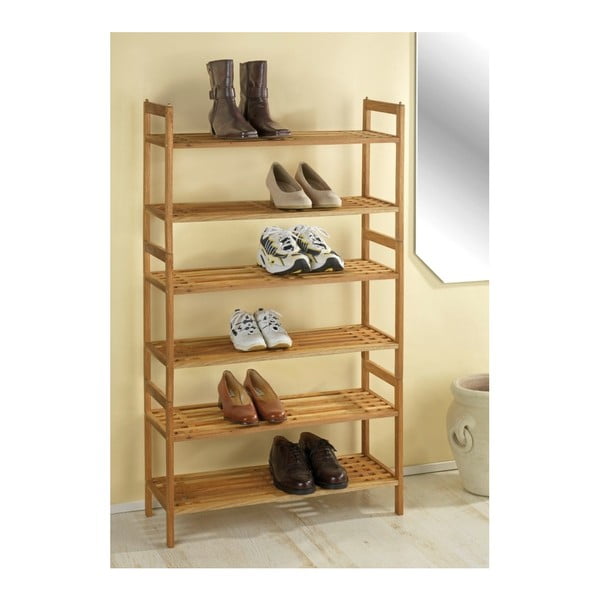 Pantofar în culoare naturală din lemn masiv de nuc Norway – Wenko-image-2