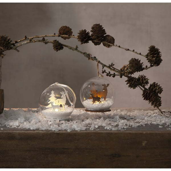 Decorațiune luminoasă de Crăciun ø 8 cm Fauna – Star Trading-image-3