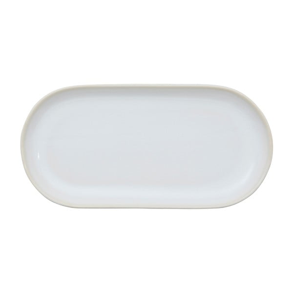 Farfurie albă din gresie Flore – Côté Table