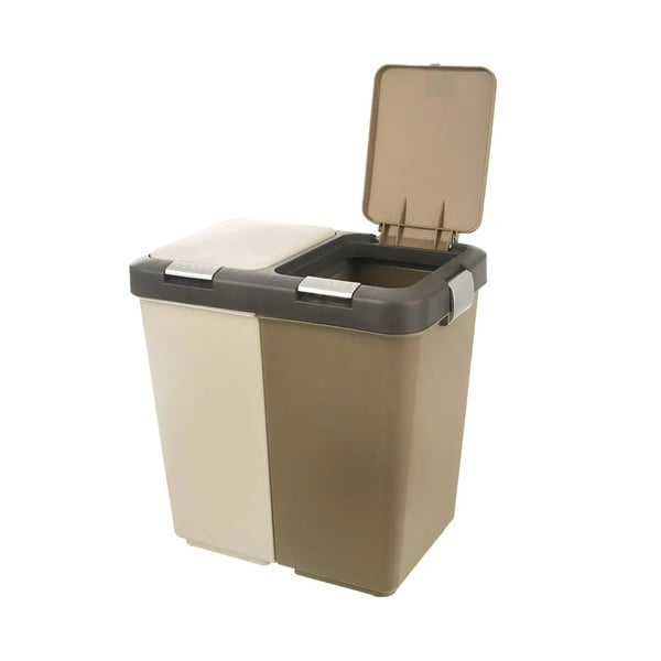 Coș de reciclare 20 l Duo Dust - Orion-image-3
