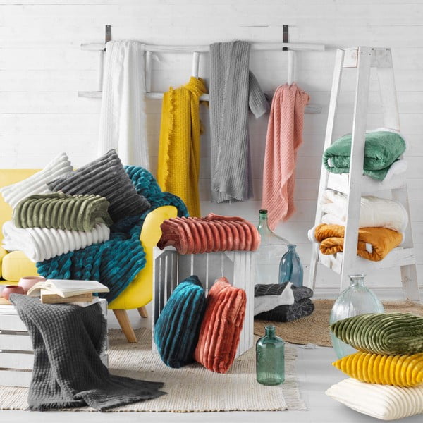 Pătură 125x150 cm Coraline – douceur d'intérieur-image-2