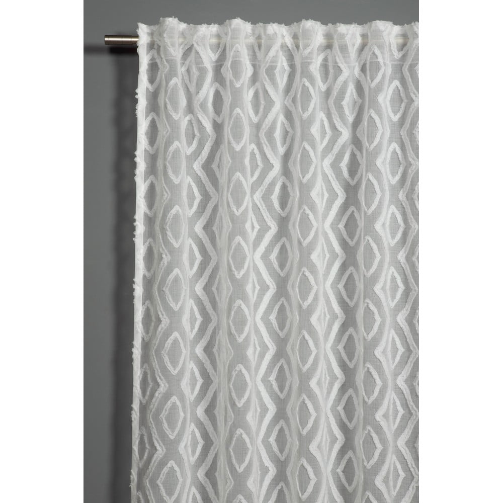 Perdea albă 140x245 cm Diamant Scherli – Sehlbach