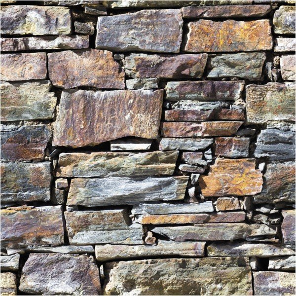 Autocolant pentru perete Ambiance Wall Materials Stones from Roussilon, 40 x 40 cm-image-1