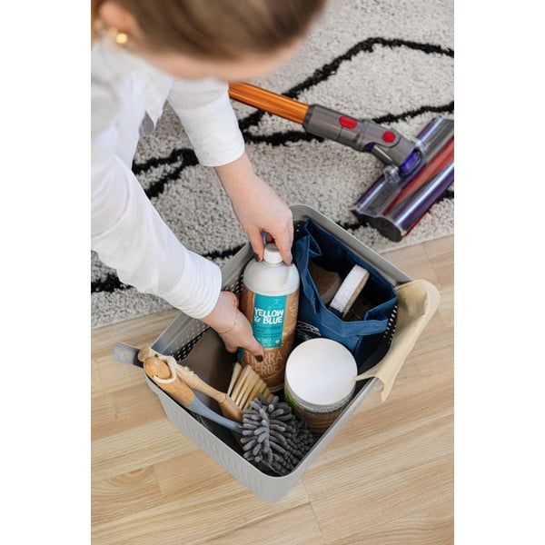 Cutie de depozitare Curver Holes, gri-image-1