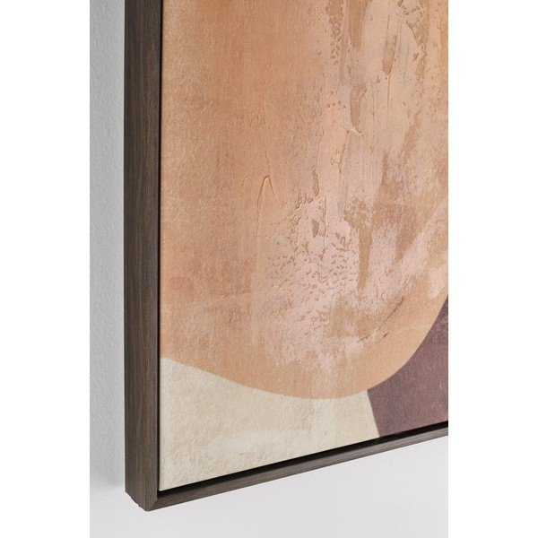 Tablou cu ramă/pe pânză imprimat/cu elemente pictate manual 83x123 cm Gallery – Bizzotto-image-1