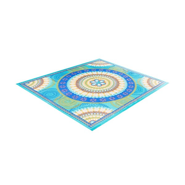 Pătură pentru plajă Sun & Surf Mandala Marga, albastru-image-2