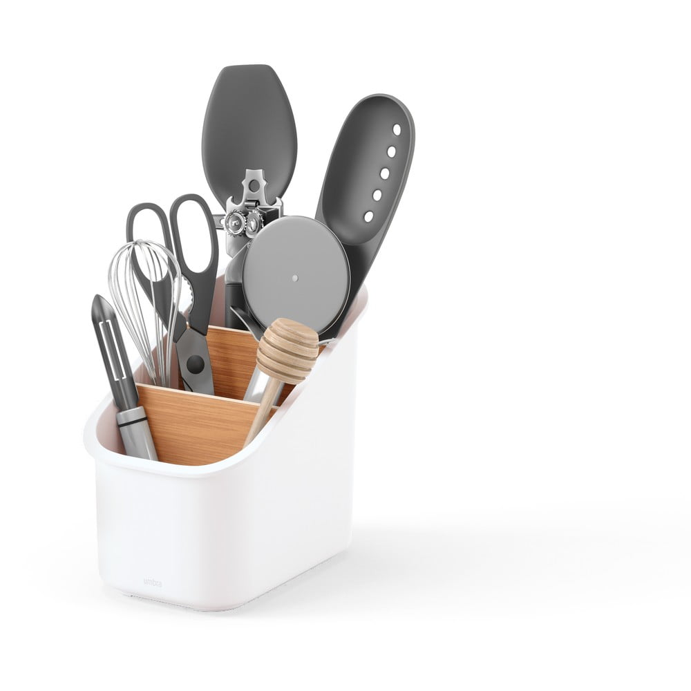 Suport pentru ustensile de bucatarie din plastic reciclat Bellwood – Umbra