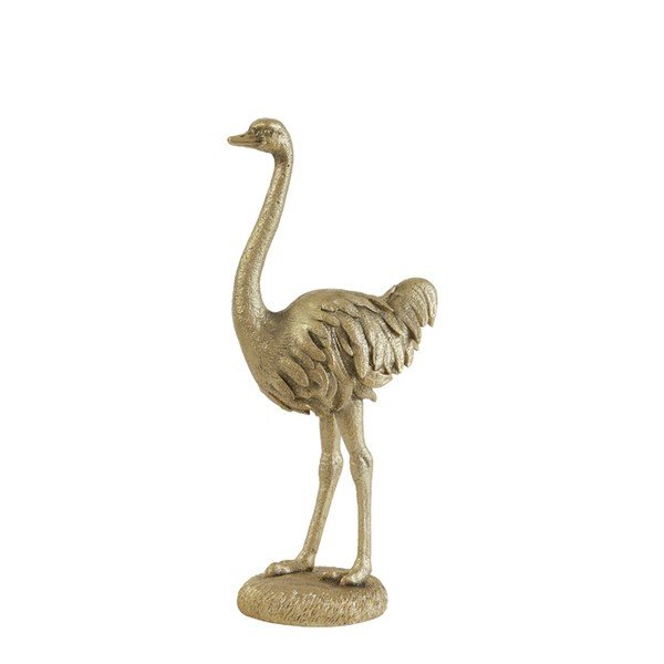 Statuetă din polirășină Ostrich – Light & Living-image-3