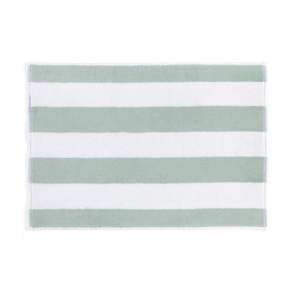 Set 3 prosoape din bumbac Foutastic Tampa, 50 x 76 cm, alb-verde