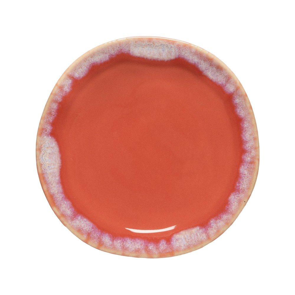 Farfurie roșie pentru desert din gresie ø 13 cm Grespresso – Costa Nova