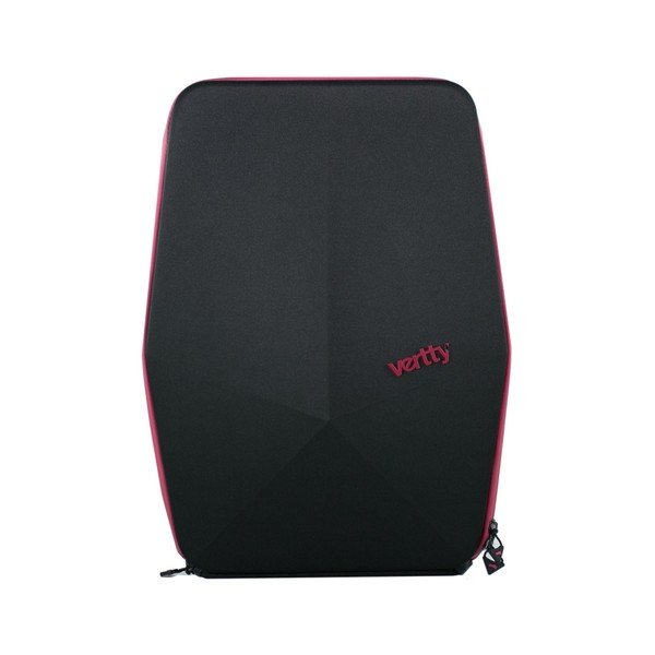 Rucsac Vertty Chilli, negru - roz-image-3