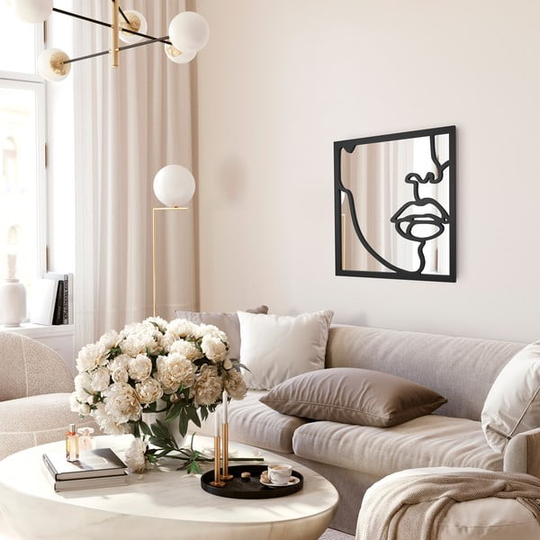 Oglindă de perete 50x50 cm Rosa – Styler-image-2