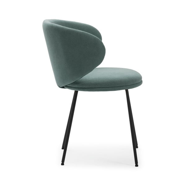 Set de scaune de sufragerie verde 2 buc. tapițat Rush – Marckeric-image-3