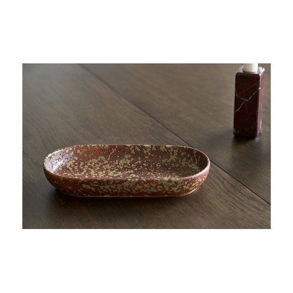 Tavă decorativă din ceramică 11x23,5 cm – House Nordic-image-1