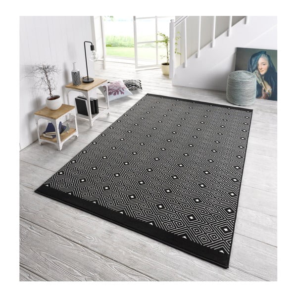 Covor Zala Living Quadrangle, 200 x 290 cm, negru-image-2