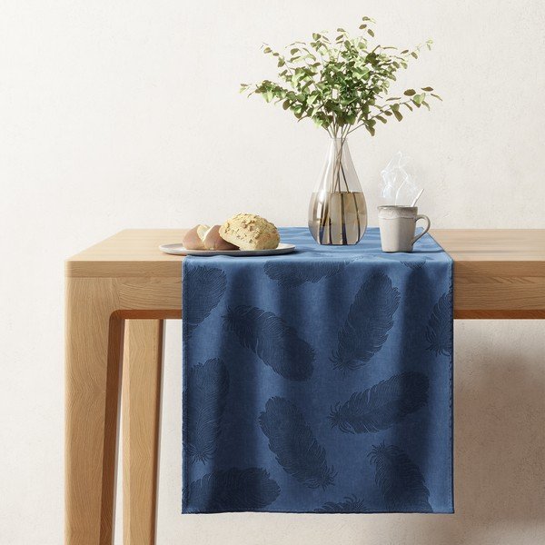 Napron de masă din catifea 40x140 cm Velvet Peacock – AmeliaHome-image-1