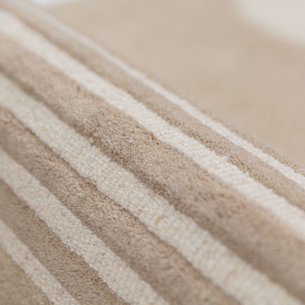 Covor în culoare naturală țesut manual din lână 150x240 cm Lozenge – Flair Rugs-image-3