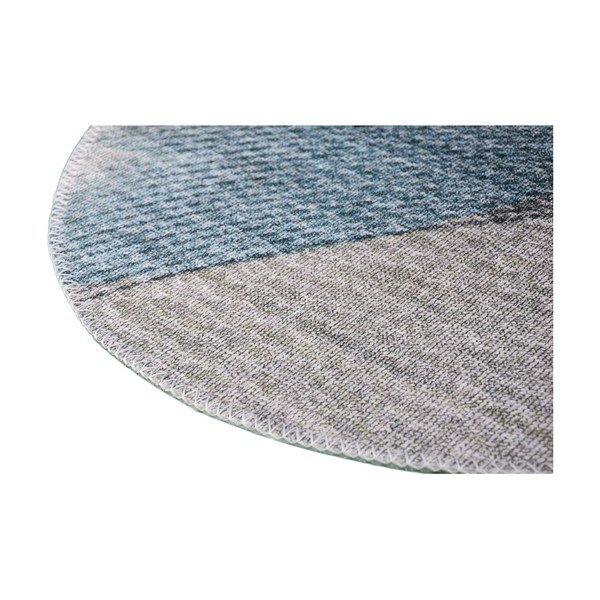 Covor gri deschis lavabil rotund ø 100 cm – Vitaus-image-2