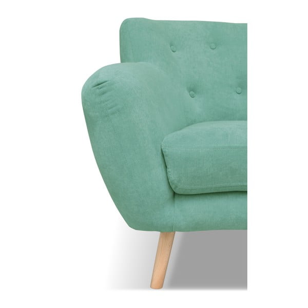 Canapea Cosmopolitan design London, 192 cm, verde mentol-image-3
