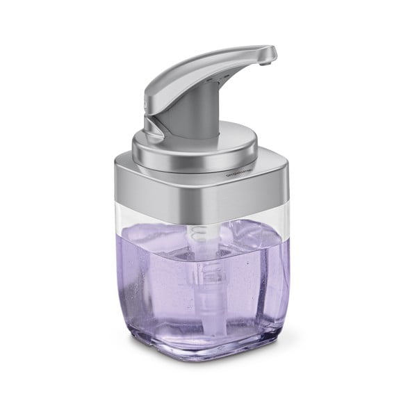 Dozator de săpun lichid din metal 444 ml - simplehuman-image-2