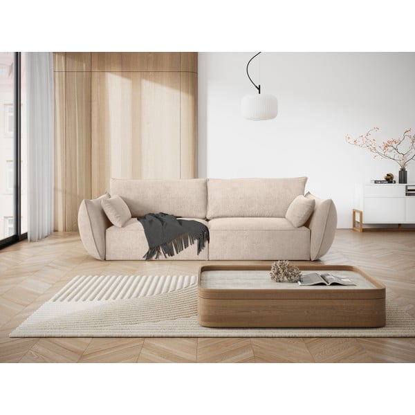 Canapea bej 208 cm Vanda – Mazzini Sofas-image-1